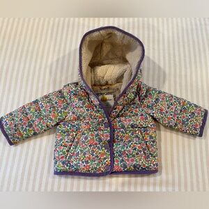Boden baby shower resistant padded jacket 6-9m